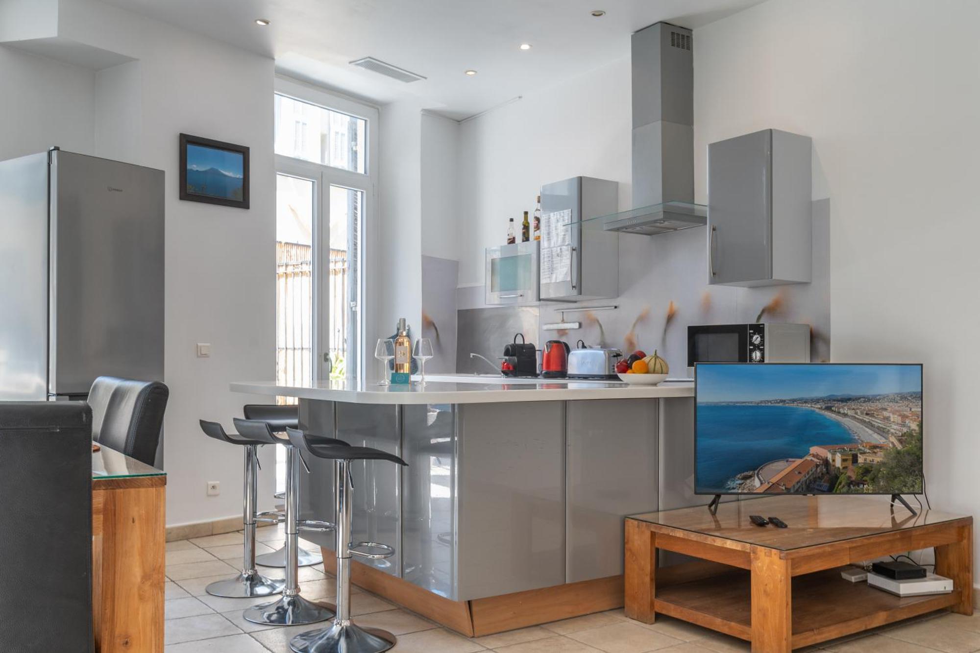"Le Zen" By Enjoynice, Central Spacious Apartment With Airco, Beach At 10 Min Bagian luar foto