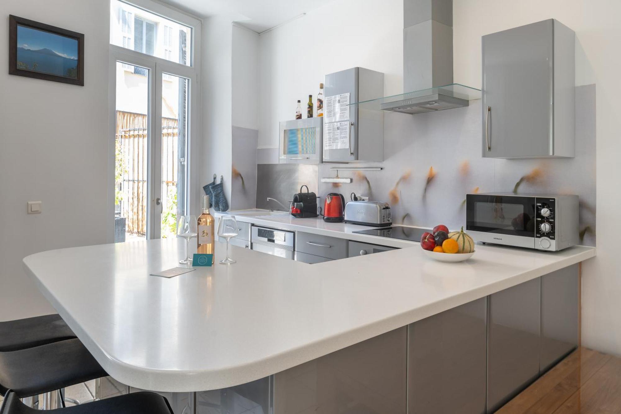 "Le Zen" By Enjoynice, Central Spacious Apartment With Airco, Beach At 10 Min Bagian luar foto